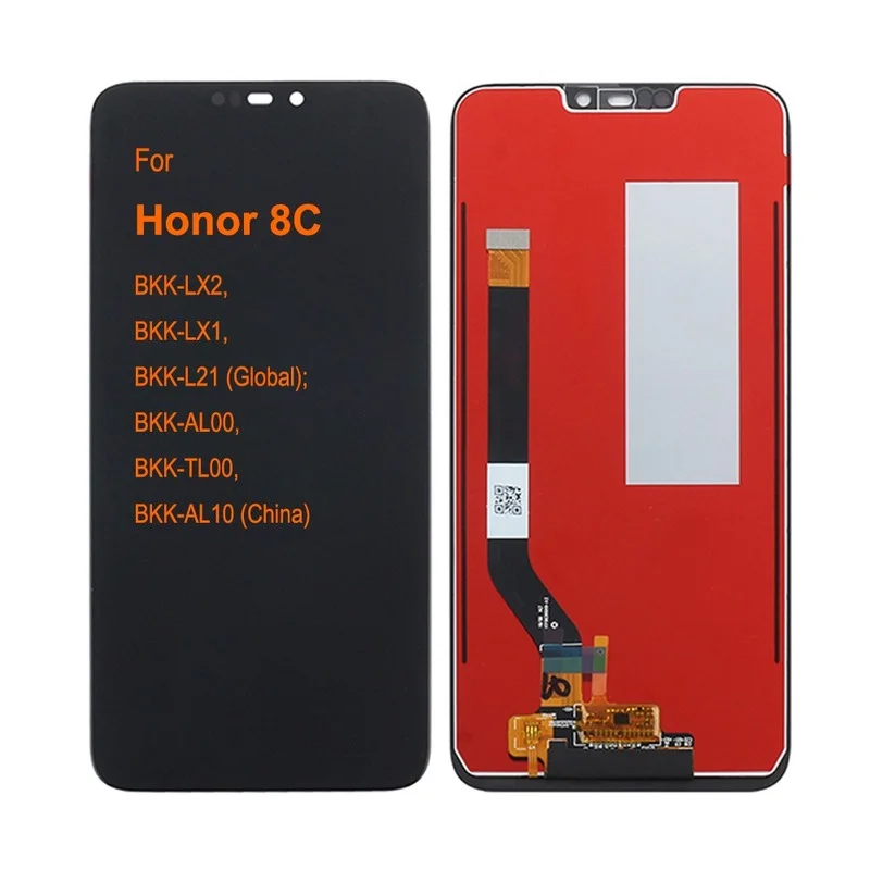 

6,26 LCD сборка для Huawei Honor 8C Lcd, для honor8c Lcd сенсорный экран с дигитайзером Lcd для honor 8C дисплей