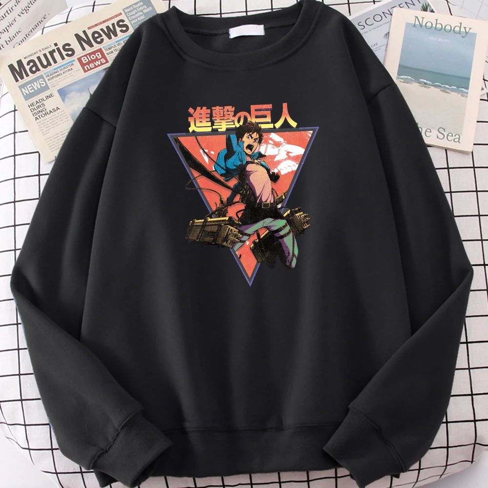 Anime Attack On Titan Hoodies Printing Men Hoodie Fashion  Hoody Autumn Loose Sweatshirt Casual  Male Sportswear