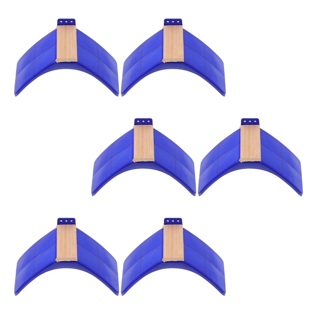 

6pcs Wooden Pigeon Perches Rest Stands Bird Perches Bird Perches Roost Bird Dwelling Stand Support for Pigeon Birds, Blue