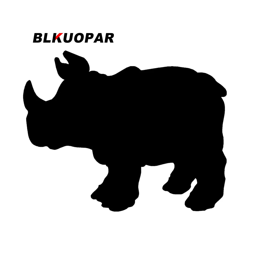 

BLKUOPAR Rhinoceros Car Sticker Waterproof Scratch-Proof Creative Decals Personality Die Cut Fashionable Motorcycle Car Styling