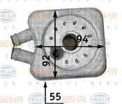 

BEHR 8MO376726-221 OIL COOLENT BEETLE BORA CADDY PASSAT OCTAVIA LEON TOLEDO FELICIA LT35 1.9D 2.5TDI TRANSPORTER T4 AC (ad.)