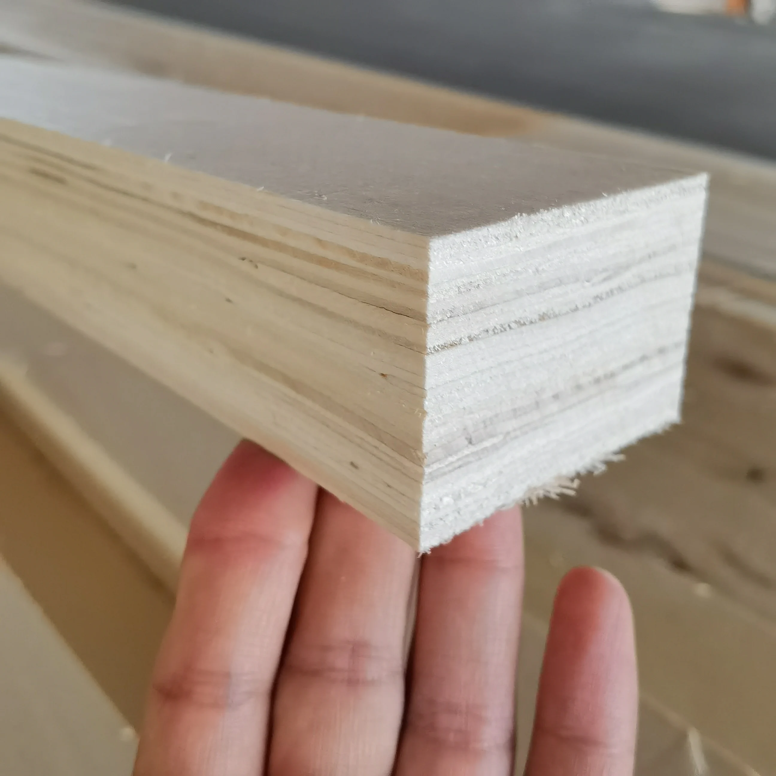

Japan Market E1 Poplar LVL Laminated Veneer Lumber for Wooden House/Decoration/Pallet Usage