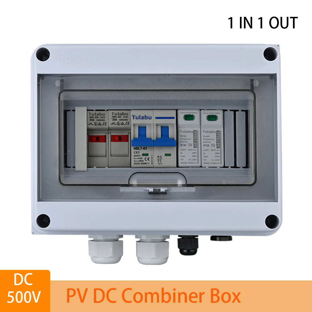 jsdsolar Солнечный комбинирующий блок 1 вход выход 500В