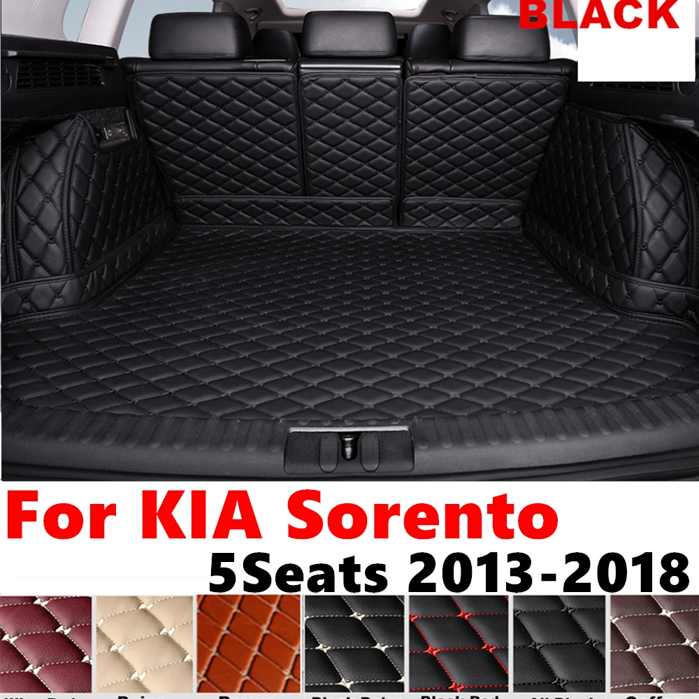 Полный комплект XPE коврик в задний багажник автомобиля для KIA Sorento 5 мест 2018 2017 2016
