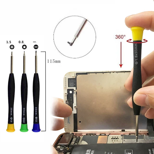 28/37 in1 Screw Screwdriver Spudger Pry Opening Repair Tool Kit For Mobile Phone iPhone Android Replacement DIY Hand Tools 4