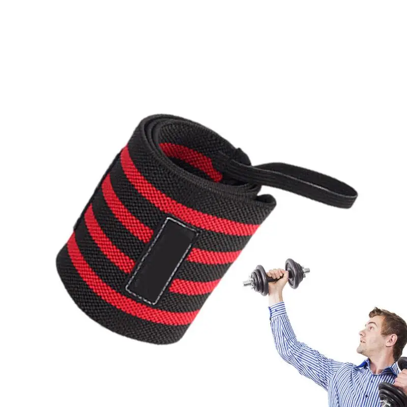 

Wrist Straps Gym Adjustable WeightLifting Wrist Bands Wrist Support Wraps For Pull-Ups Dumbbell Barbell Bench Press Squats