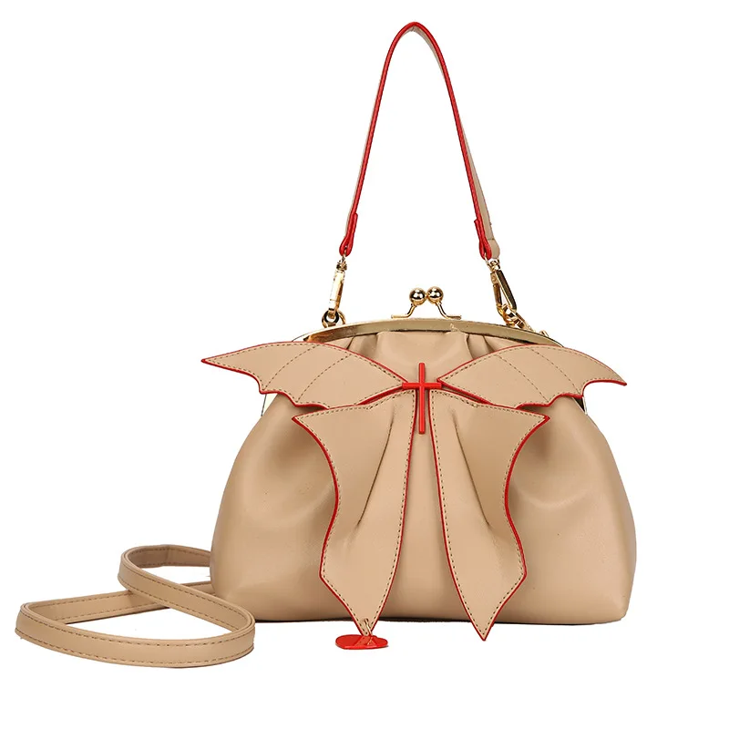 

Shoulder Bag Women Japanese Harajuku Bat Wings Cross Crossbody Bags Halloween Cute Female Handbags For Girls 2022