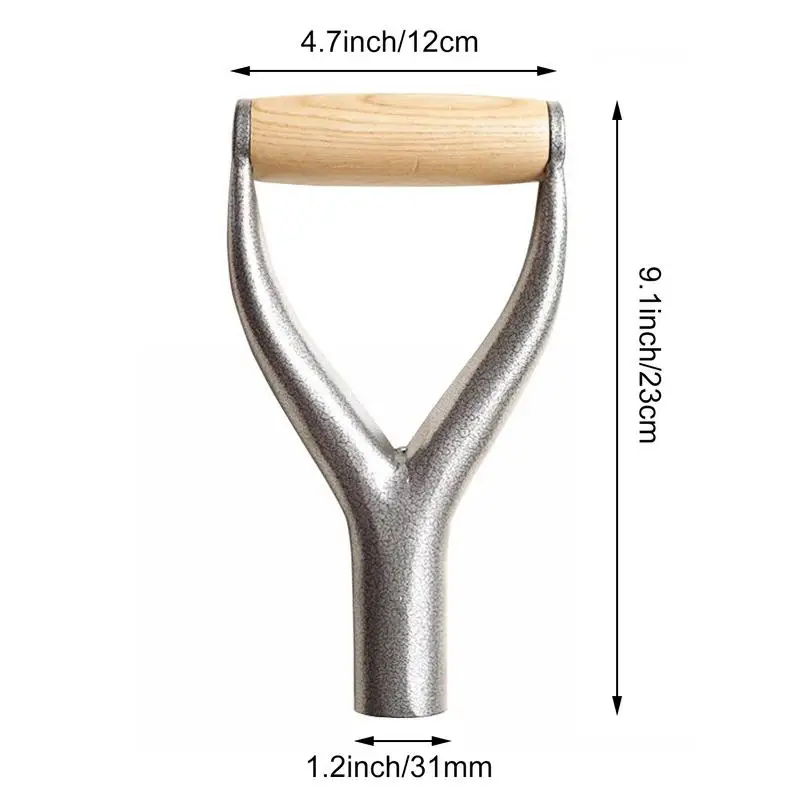 D/T-образная стальная Лопата металлическая ручка сменная Снежная лопата верхняя