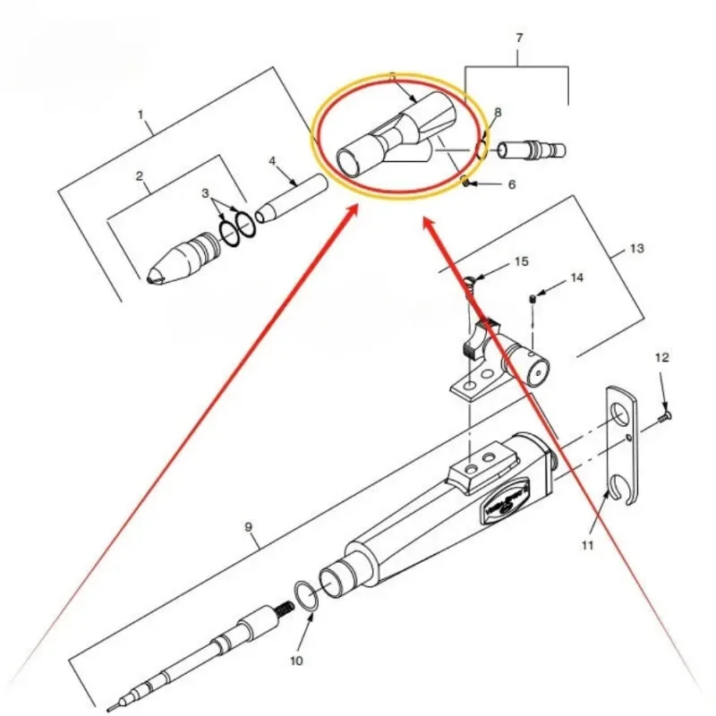 1 шт. 125612 Автоматические пистолеты Versa-Spray II IPS на входе с пистолетом для
