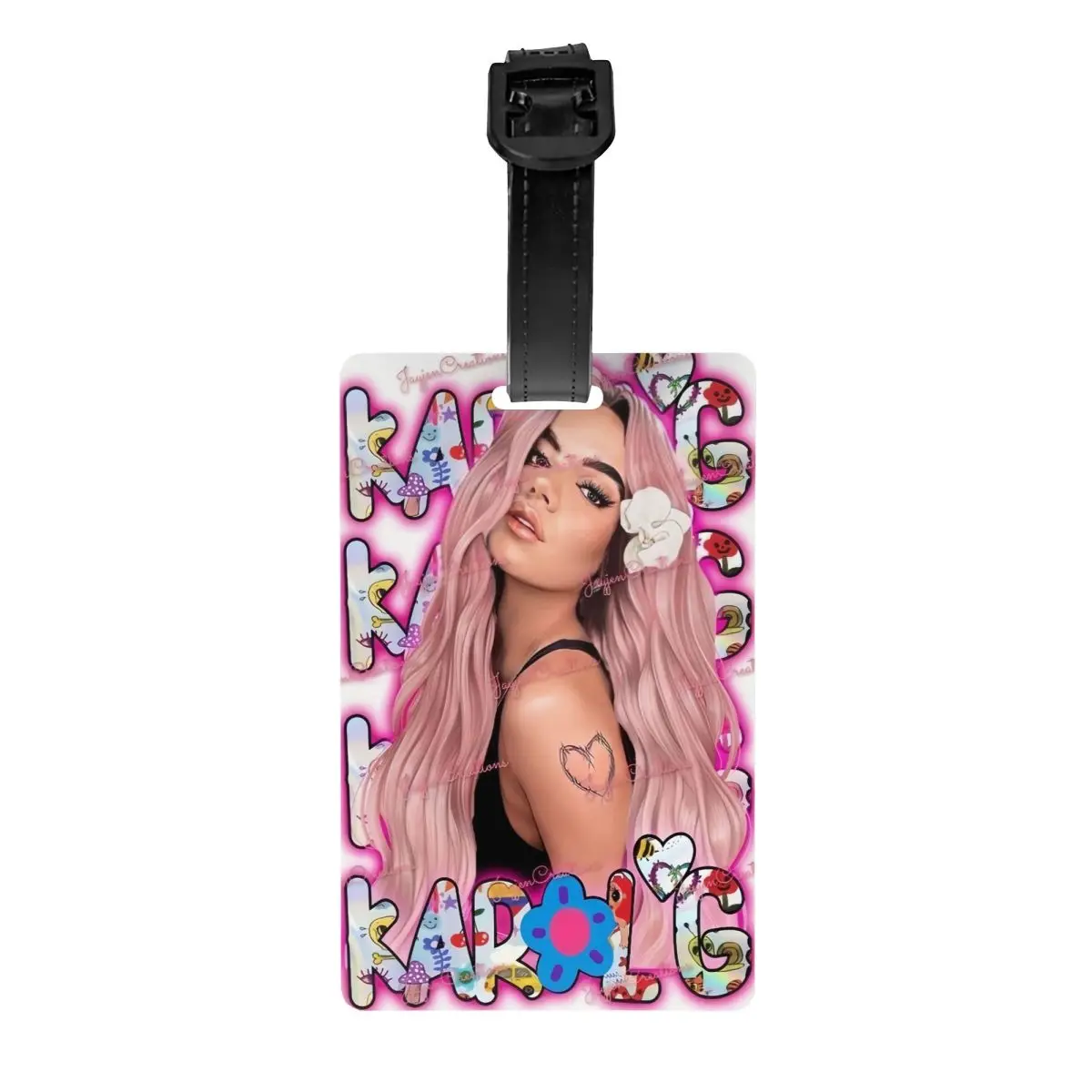 Изготовленная на заказ колумбийская певица Manana Sera Bonito багажная бирка для