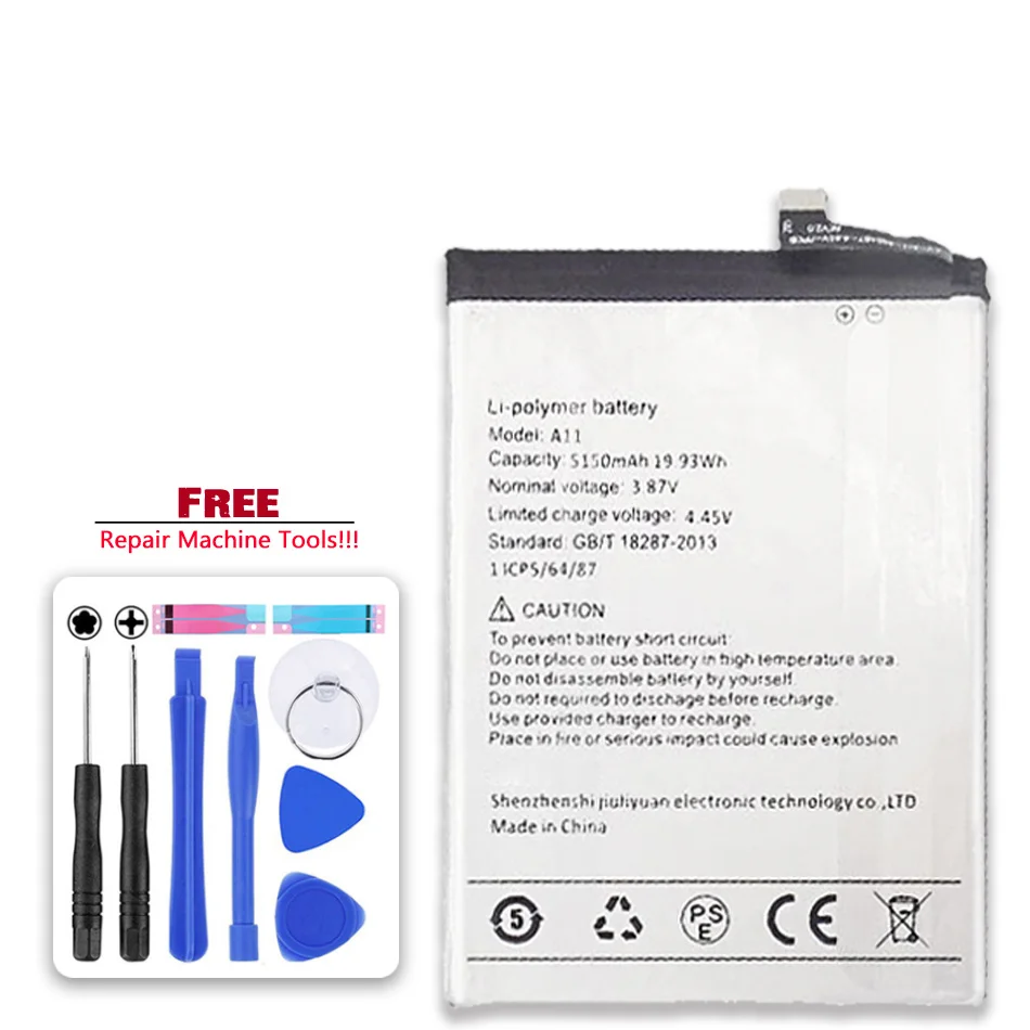 

Battery 5150mAh For UMI UMIDIGI A11 A 11 Bateira