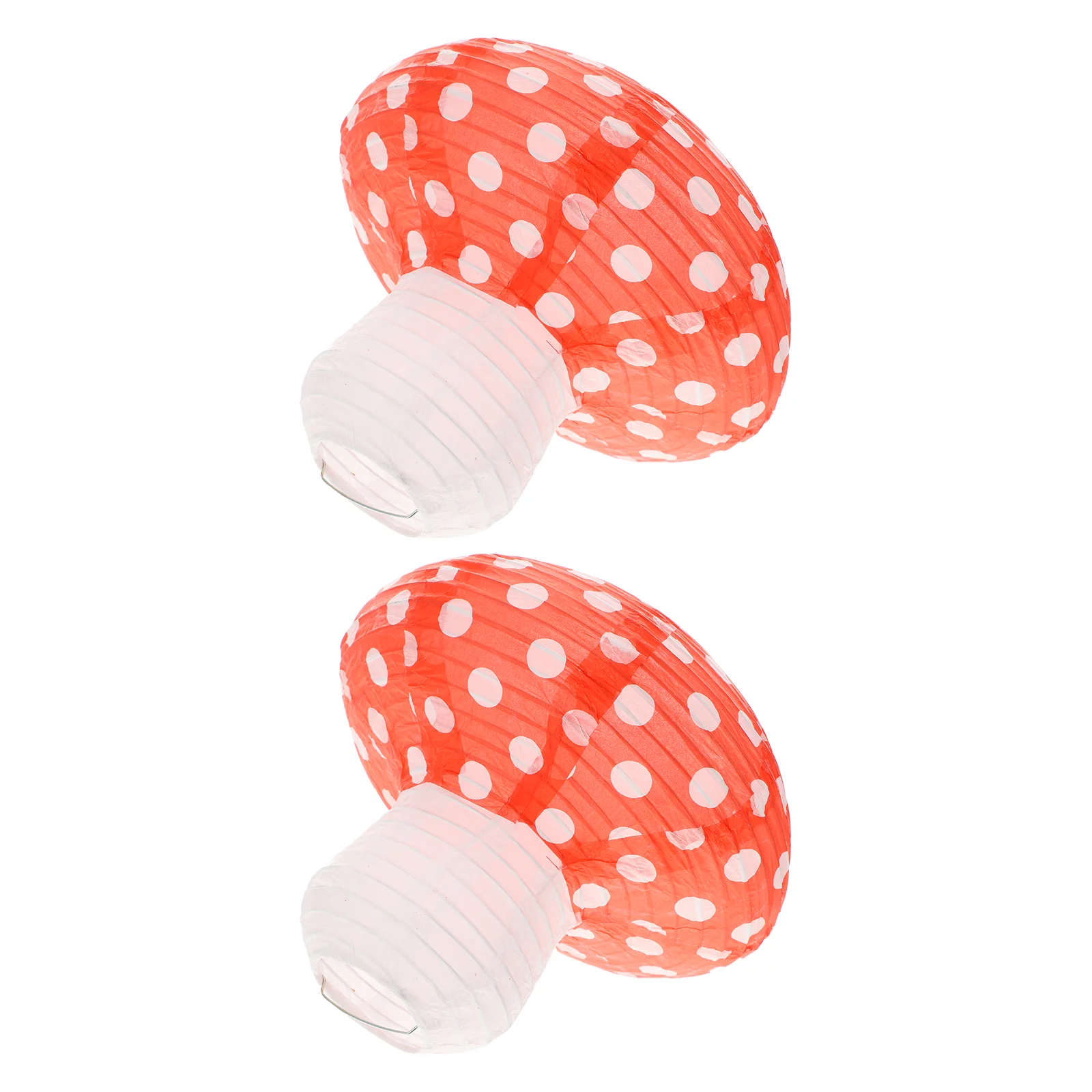 

Lantern Mushroom Paper Hanging Shaped Portable Decoration Lanterns Cartoon Ornament Forest