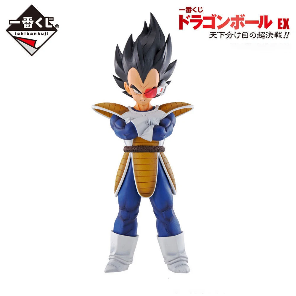 

BANDAI Dragon Ball Figure EX Vegeta Combats Anime GK Accessories PVC Model Doll