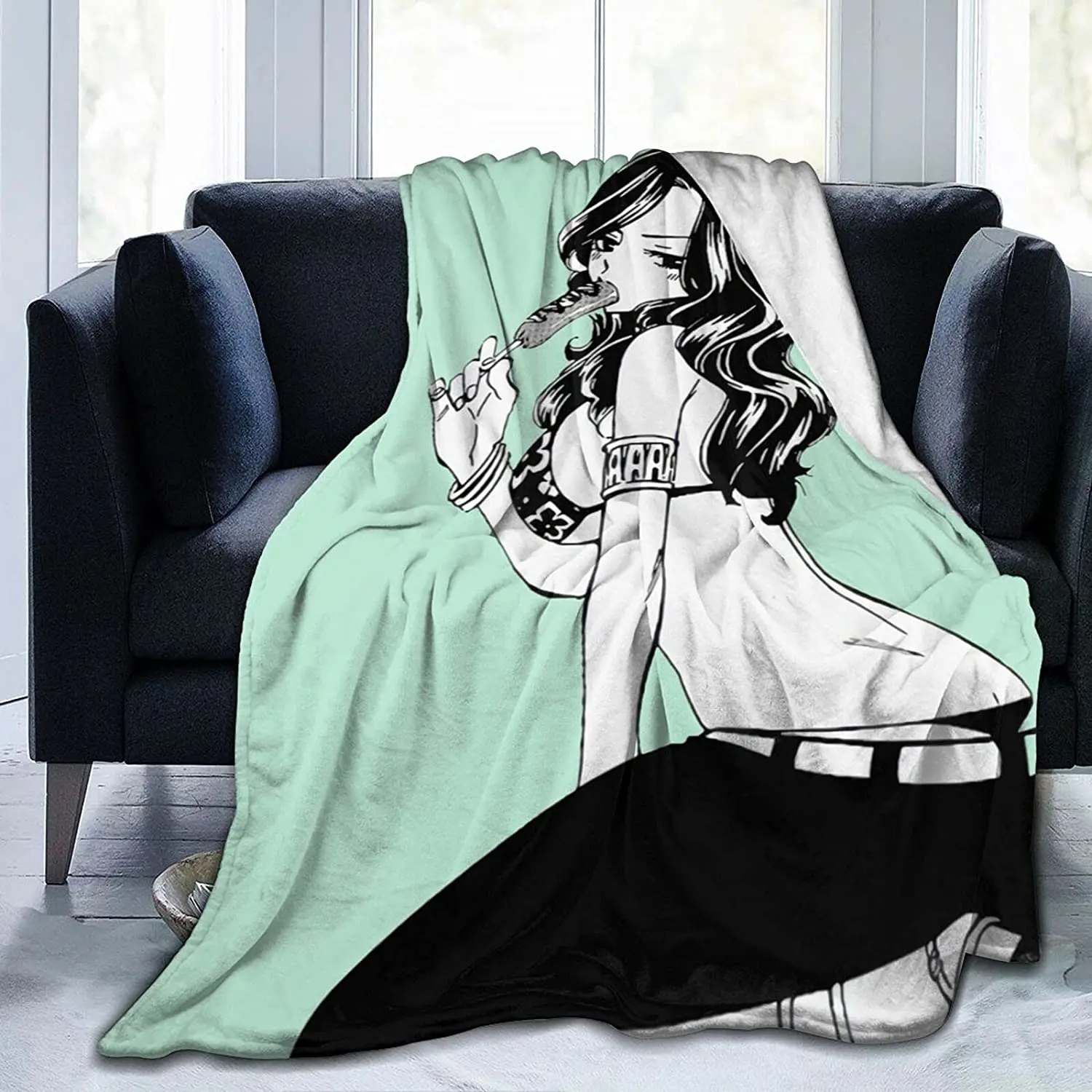 

Cana Alberona Fluffy Soft and Comfortable Blanket, Anime Warm Embrace of Sympathy