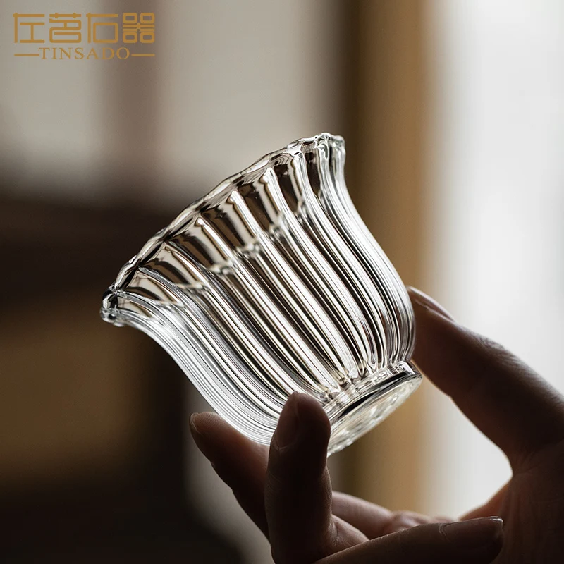 

Маленькая китайская чайная чашка из стекла ручной работы, роскошные винтажные большие чайные чашки, домашний сад, кухонный обеденный бар