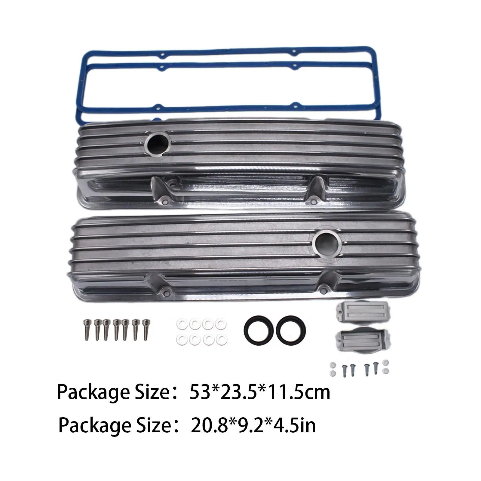 Комплект крышек клапанов высокой плотности с отверстием для Chevy Sbc 283 327 350 400