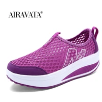 lady fashion fitness shoes sport breathable shake shoes women mesh shoes casual platform sneakers
