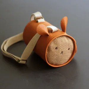 Children Fanny Pack Shoulder Bag Baby Cartoon Coin Purse Storage Bag Korean Three-dimensional Rabbit Round Bucket Crossbody Bag