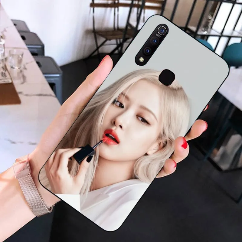 Корейский чехол BP ROSE для смартфона Huawei Mate 40 30 20 10 Pro Lite Nova 9 8 5T Y7p Y7 черный мягкий