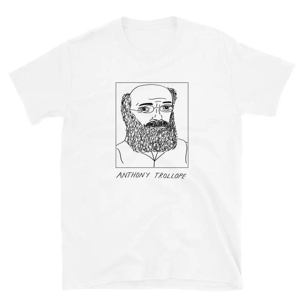 Сильно тянутые авторы Энтони Троллоп футболка Бесплатная доставка по всему миру