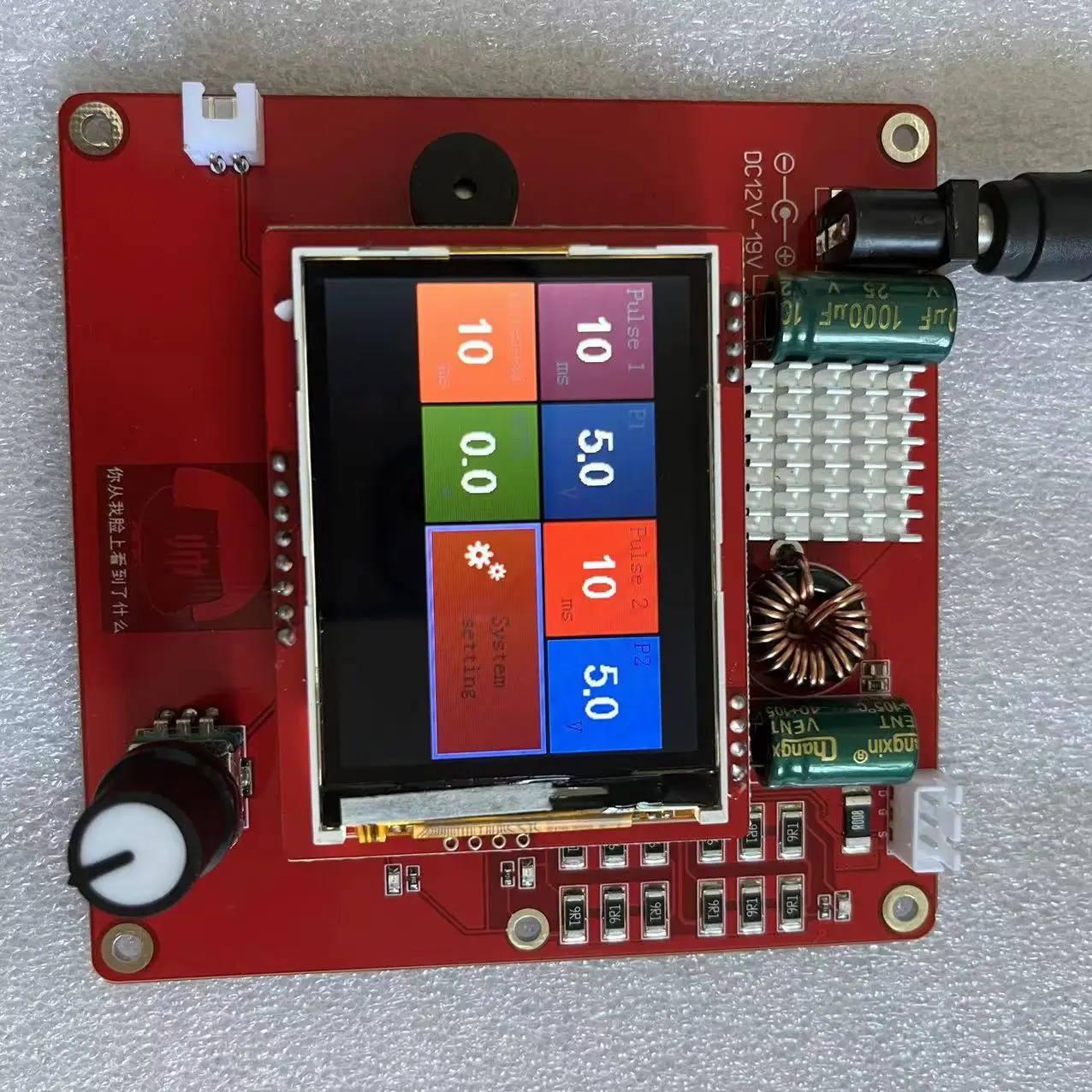 

Spot welder LCD display Spanish buyers only link other people to buy invalid