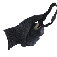 real five level cut resistant work gloves knife blade gloves top quality stainless steel wire protection glove ae20