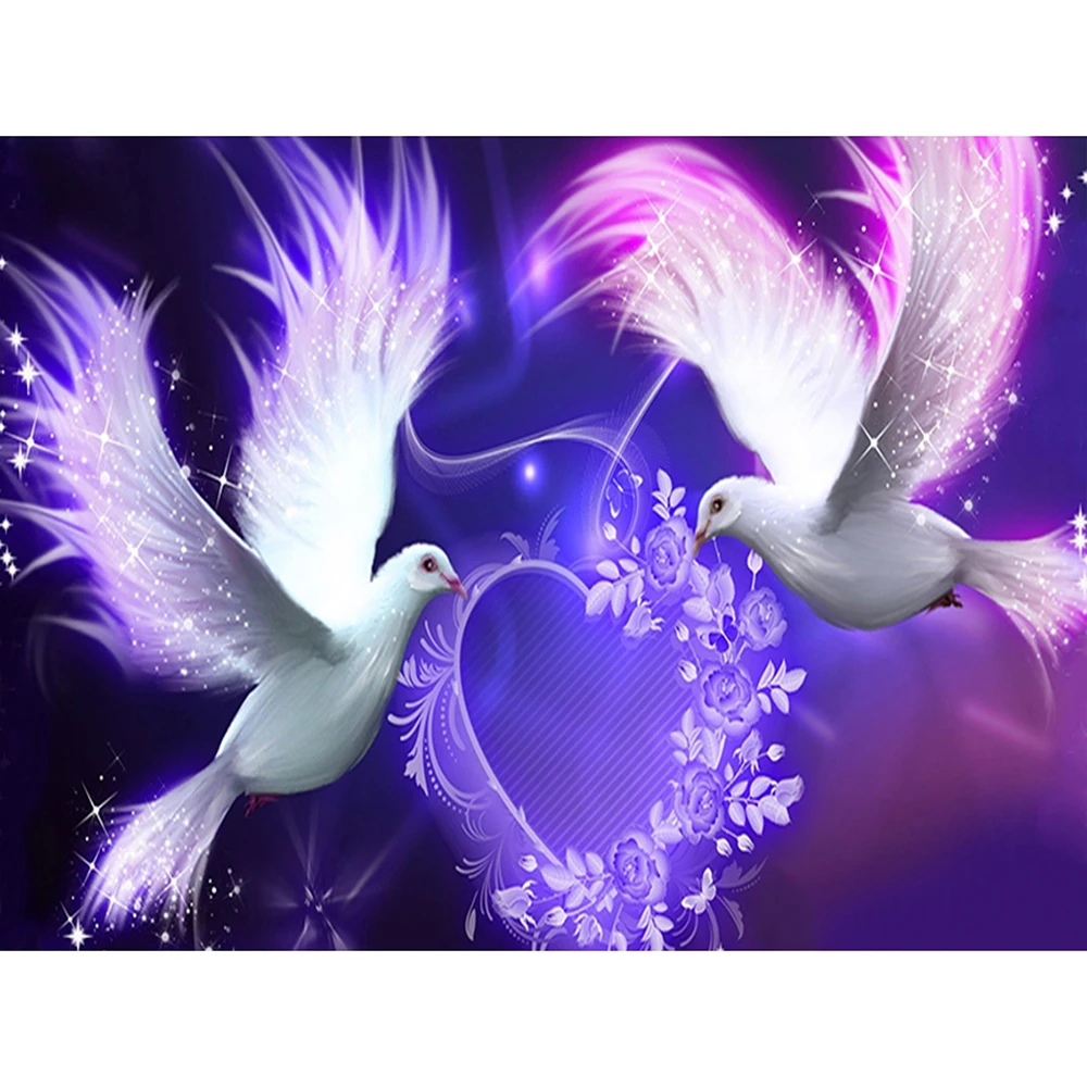 

Набор для алмазной вышивки «голубь»