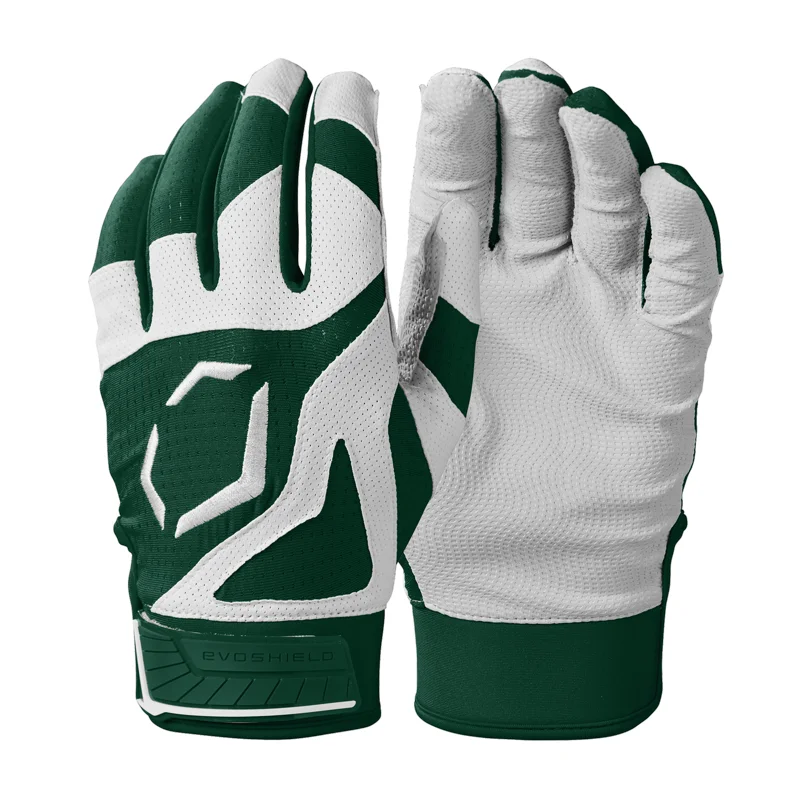 

Adult Batting Gloves, Dark Green - XXL