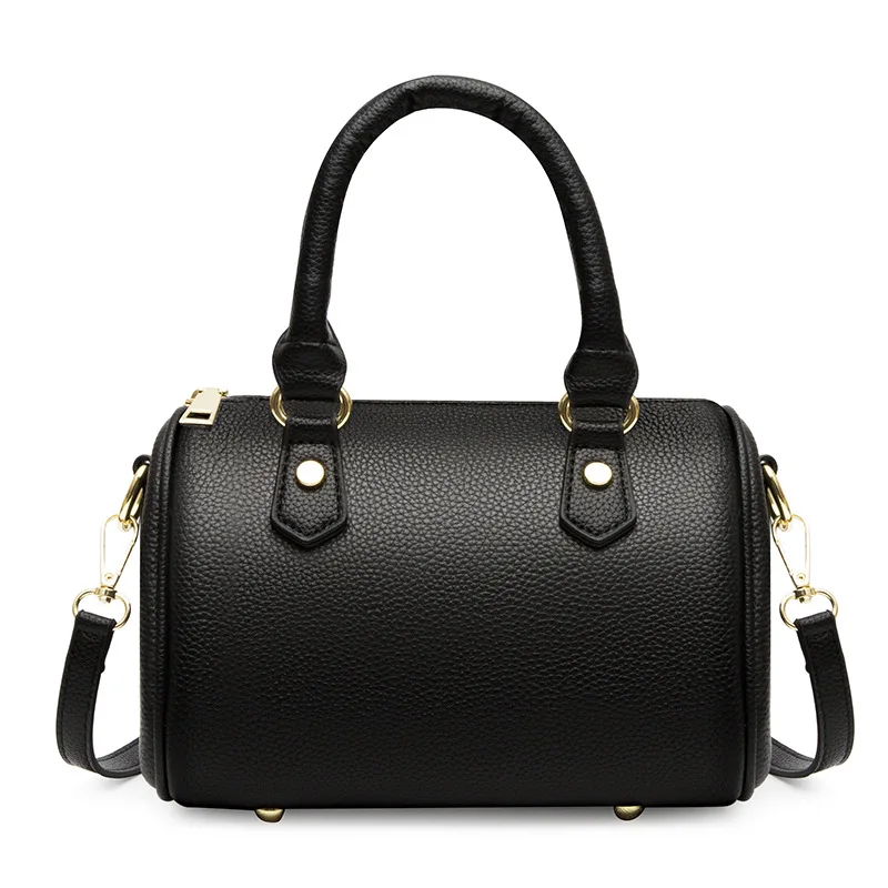 

Повседневная женская сумка из натуральной кожи, новинка 2023, модная универсальная сумка через плечо из воловьей кожи с верхним слоем