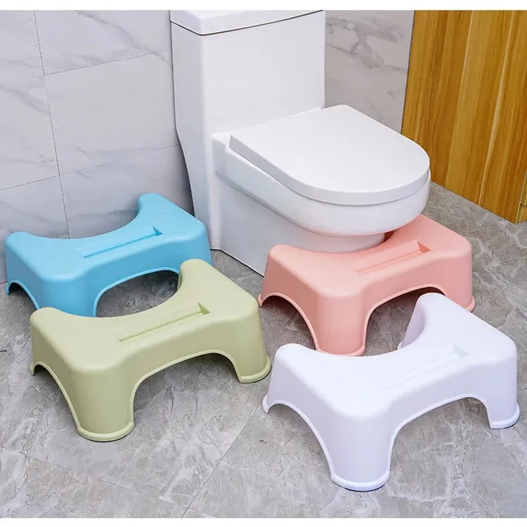 

Home Poop Stool Non-slip Toilet Seat Stool Portable Squat Stool Home Adult Constipation Bathroom Step Stool Bathroom Accessories