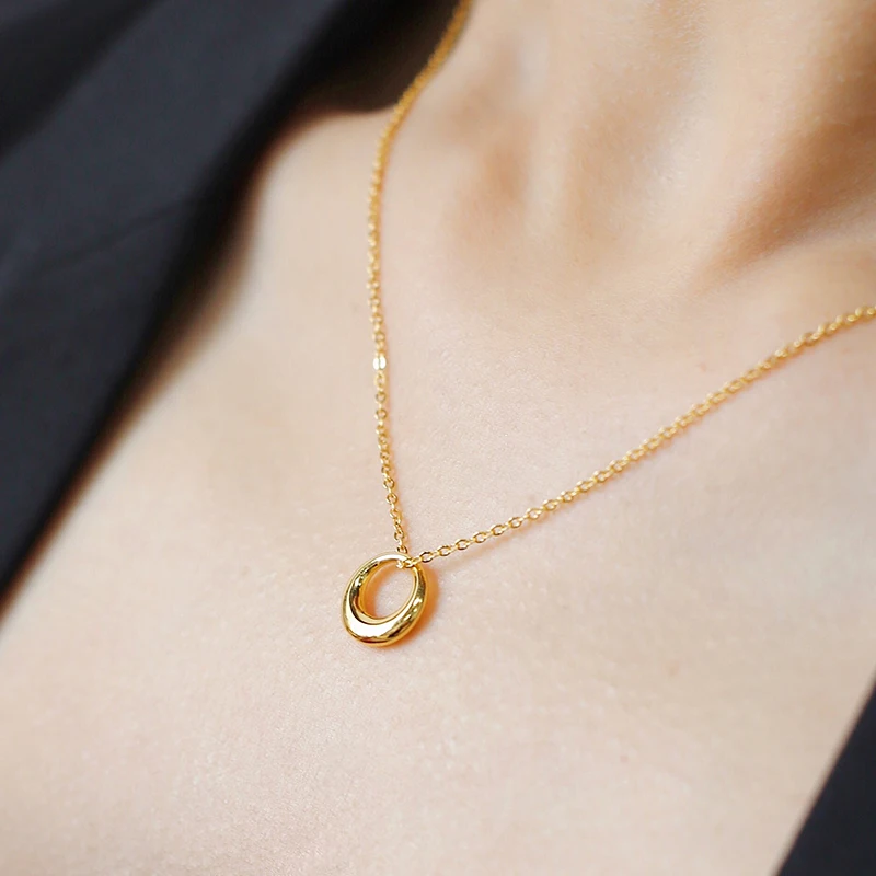 

Drops of water necklace sunflower necklaces Women heart pendant Chocker Gold Color Necklace Jewelry Bijoux minimalist neckalce