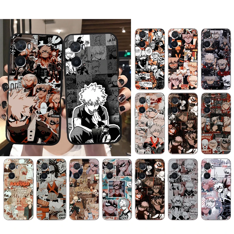 

Bakugo My Hero Academia Phone Case for OPPO A96 A91 A54 A74 A94 A53S A15 A16 A17 Reno 2 2Z Reno 6 7 8 Case