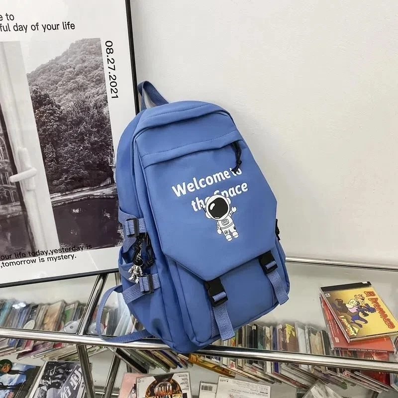 

Schoolbag Male College Students Junior High School Students Leisure Trend Large Capacity Campus Backpack Korean Female Backpack