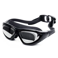 professional swimming goggles for men women uv protection lens swim eyewear waterproof adjustable swimming glasses silicone
