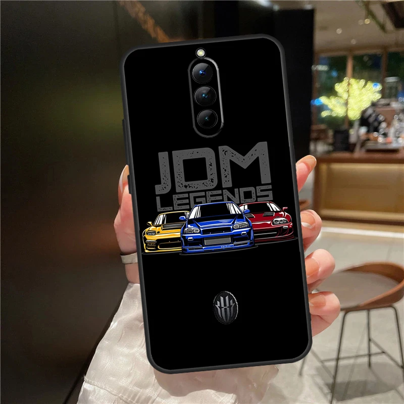 Чехол JDM Legend для дрифта автомобиля ZTE Nubia Red Magic 8 Pro 8S Plus RedMagic 9 6 7 6S 7S