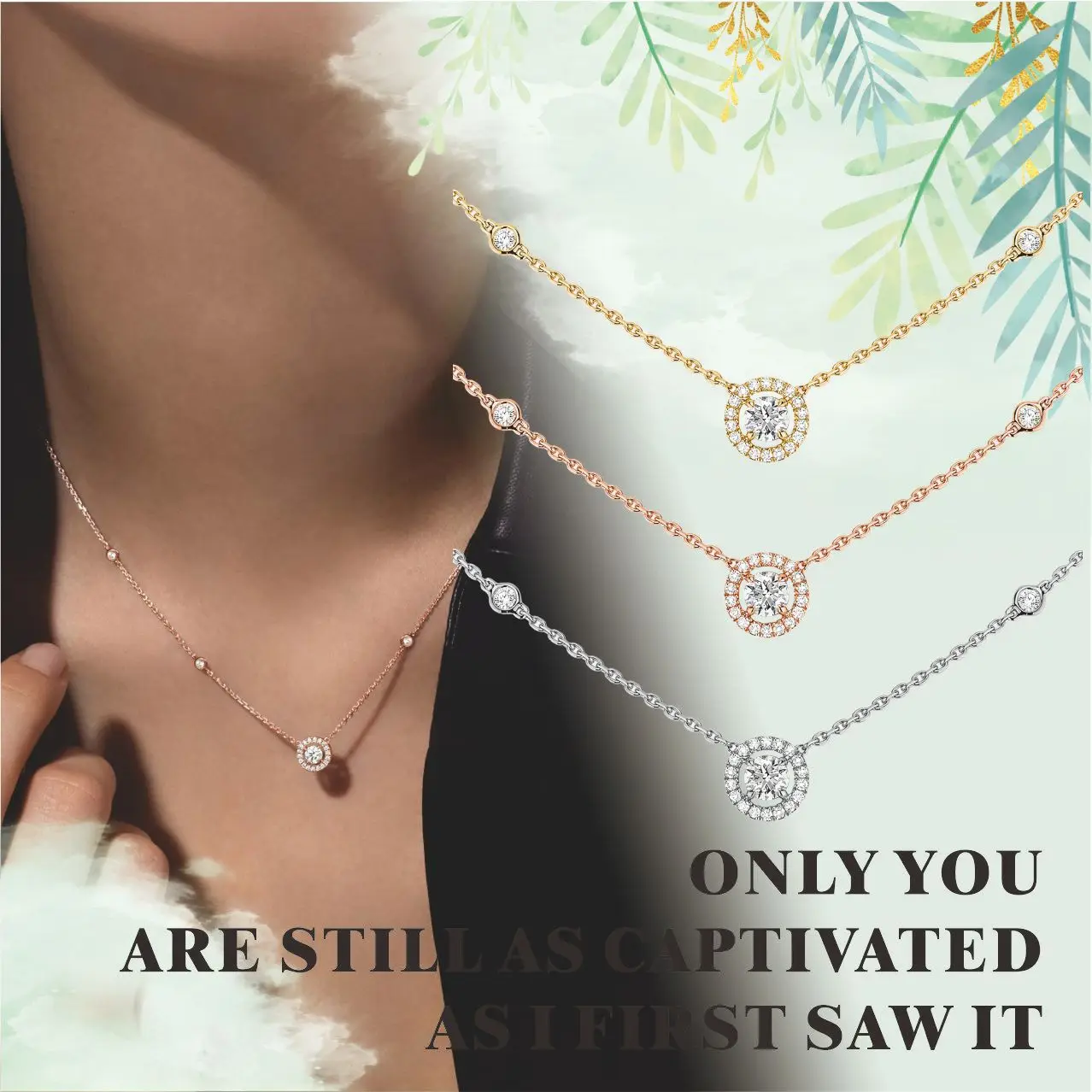 Роскошные ювелирные изделия Месси из стерлингового серебра 925 пробы коллекция JOY