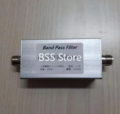 

BPF-5.7-13.5 5.7-13.5MHz BPF band pass filter LC anti-interference to improve selectivity Receiver RX SDR module sensor