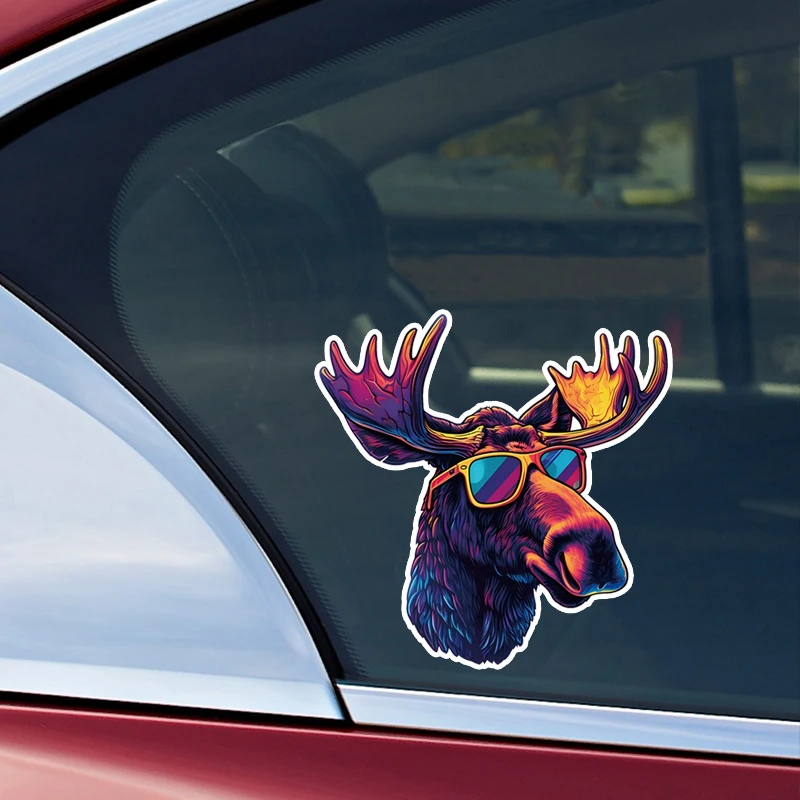Супер Крутая Водонепроницаемая Наклейка С Оленем Для Автомобиля Мотоцикла