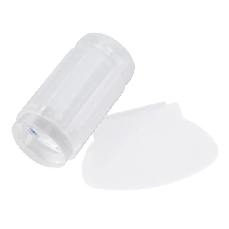 Штамп для ногтей прозрачный силиконовый штамп скребок желе набор переноса лака