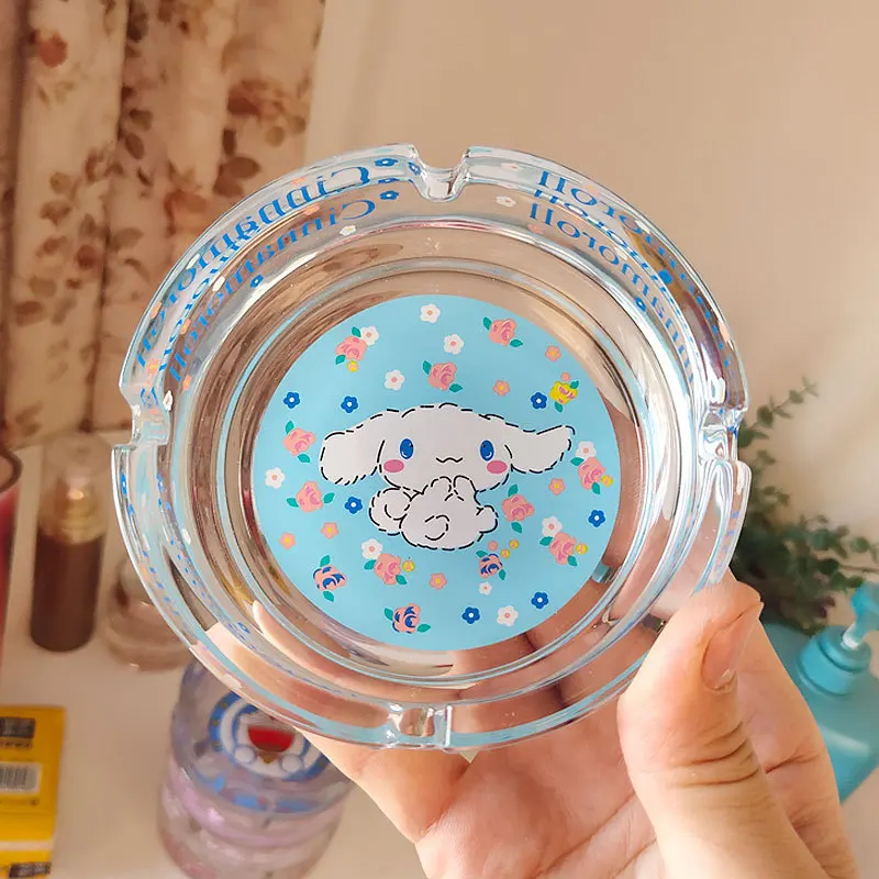 

MINISO стеклянная пепельница Hello Kitty