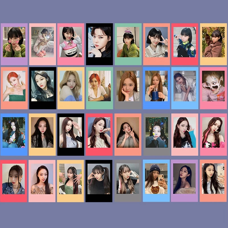 

8Pcs/Set Kpop Aespa Photocards KARINA WINTER NINGNING Postcard Self Made HD Lomo Cards Selfie Photo Card Fans Gift Collection