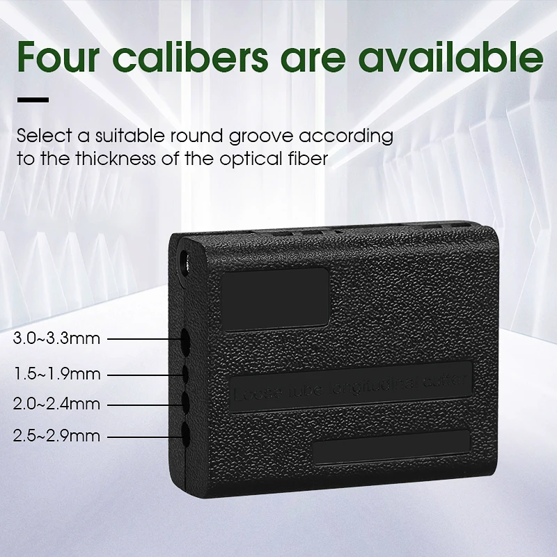 Волоконный инструмент для зачистки открытой крышки типа 1 5-3 3 мм Продольный луч