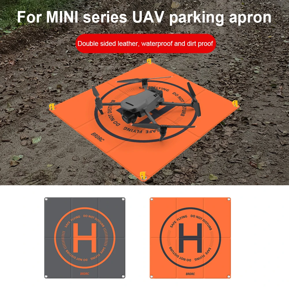 

Drone Parking Apron Landing Pad 50CM 65CM Foldable Quadcopter Pads Universal For DJI Mavic Air Pro Mini 3 FPV Drone Accessories