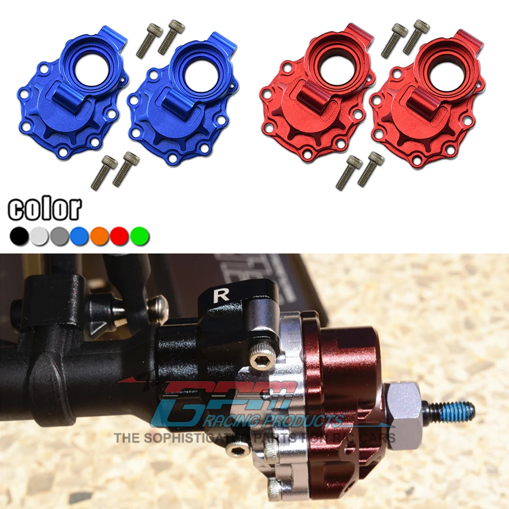 

GPM Metal Rear Inner Portal Drive Housing Case 8253 for Traxxas 1/10 TRX4 Defender Bronco TRX6 G63 RC Crawler Car Upgrade Parts