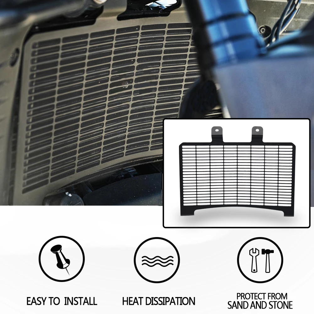 Алюминиевый защитный чехол для решетки радиатора мотоцикла идеальный 2021 HARLEY PAN
