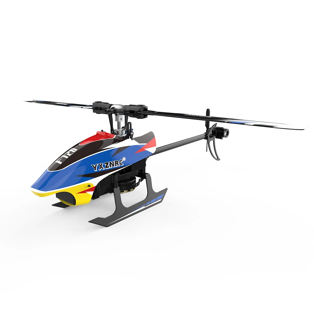

In StockYU XIANG F120 2.4G 6CH 3D6G Brushless Direct Drive Flybarless RC Helicopter Compatible with FUTABA S-FHSS