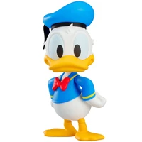 genuine nendoroid donald duck anime figure cartoon doll action figure model children toys collection gift ornaments
