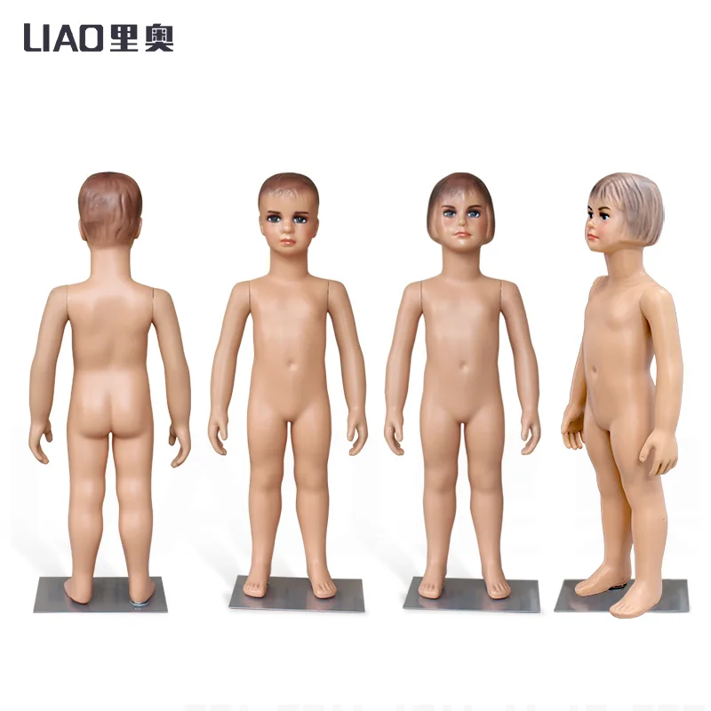 2 шт. пластиковые манекены для мальчиков и девочек