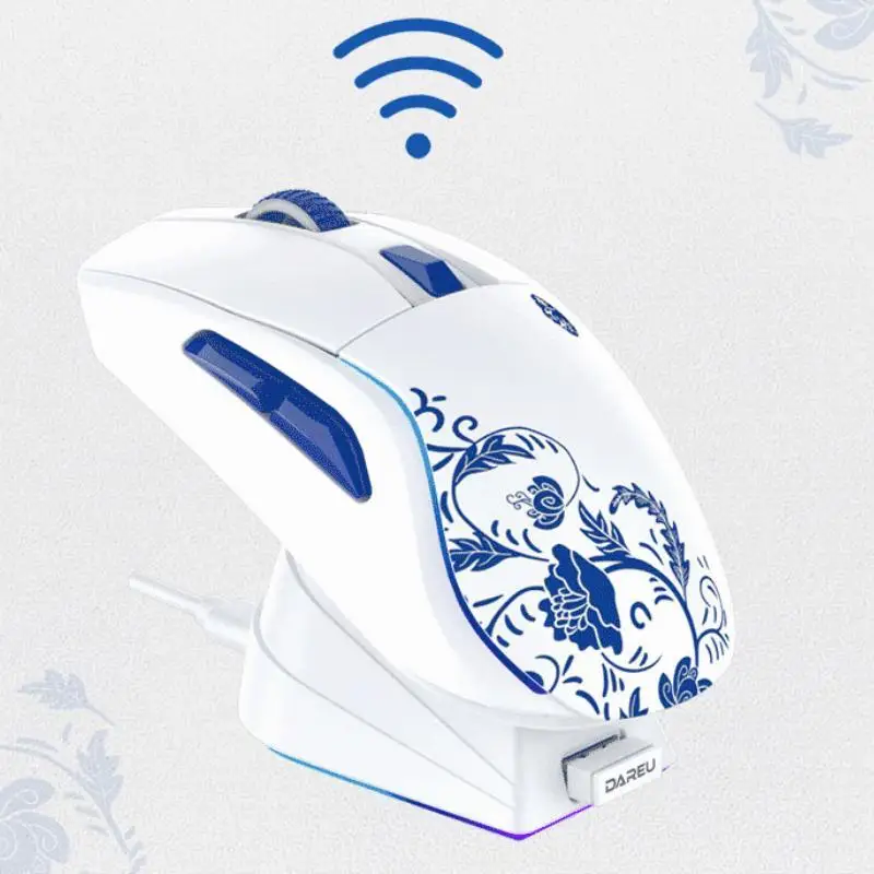 Проводная Механическая мышь Dareu A950, Bluetooth, 2,4 ГГц
