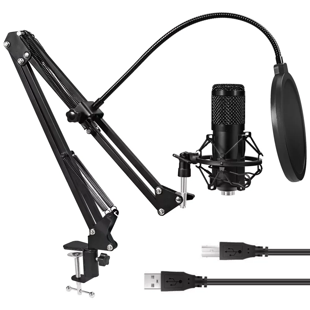 

Конденсаторный USB-микрофон BM800, 192 кГц/24 бит
